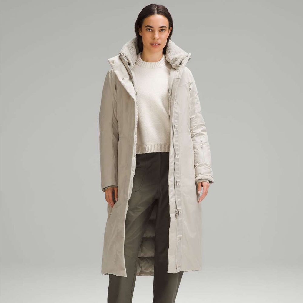 Lululemon Snow Warrior Long Parka
Raw Linen